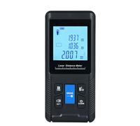 ZASCHMOY TéléMètre TéléMètre Mesure Numérique 120 M Haute Précision avec Plusieurs Modes de Mesure pour Les Projets de Rénovation D'ingénierie de Construction (#1)