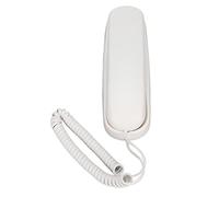 ZASCHMOY Téléphone Mural S-5A - Téléphone Filaire avec Double Système FSK DTMF, Fonctions Sourdine, Pause et Recomposition, Conception Compacte pour Une Utilisation Peu Encombrante à la Maison, au