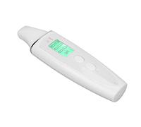 ZASCHMOY Testeur de Peau du Visage, Stylo Détecteur de Peau Numérique à Affichage Intelligent avec Sonde avec Données Précises en Temps Réel pour Salon de beauté à Domicile (WHITE)