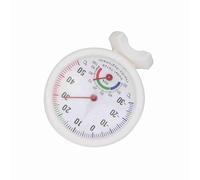 ZASCHMOY TH108 Thermomètre et Hygromètre Analogique d'intérieur -30~50 °C - Cadran Facile à Lire pour la Maison, la Cuisine, le Bureau et l'école