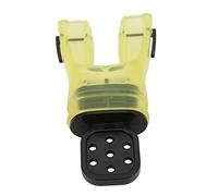 ZASCHMOY Thermoplastic Diving Poince en Plongée en Plongée en en Deuxième étape en Bleu Ciel | Silicone Moulable pour Ajustement Confortable et personnalisé | Polyvalent pour Les Tubes (Jaune