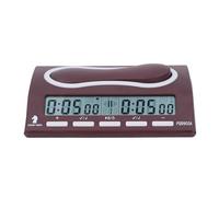 ZASCHMOY Timer d'échecs Numérique Professionnel avec Mode de Retard et à Rebours pour Les Jeux de société - Horloge d'échecs Multifonctionnelle pour Un Jeu Compétitif en Conception de Style Rétro