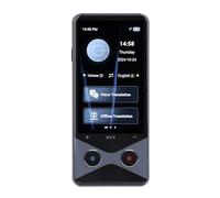 ZASCHMOY Traducteur en Langue AI avec Traduction en Temps Réel et Assistance Vocale, écran IPS de 3,7 Pouces, 137 Langues, Construction en Alliage en Aluminium, 1 Go de RAM, ROM 16 Go
