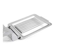 ZASCHMOY Trancheuse à œufs Multifonctionnelle en Acier Inoxydable Yuexinghui : un Petit Gadget de Cuisine Qui Facilement les œufs en Tranches Fines Parfaites d'une Seule Touche, adapté aux (SILVER)