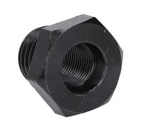 ZASCHMOY Transformez Vos Projets de Menuiserie avec précision: Adaptateur de Broche de Tête de de Travail du Bois - Adaptateur d'insert de Fil de Fil Faceplate en Acier 3/4in X 16tpi à 1 Pouces X