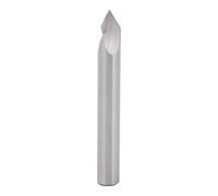 ZASCHMOY V Router Groove Bit 1/4 Shank 60 Degrés Carbure CNC Chanfr End Mill Mill Tungstten Steel for Precision Woodworking and Grooving Applications