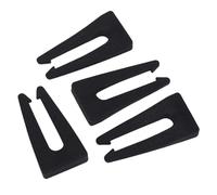 ZASCHMOY Verrou de sécurité pour Bouton de Cuisinière en Silicone, 4 Pièces, Conception de Crochet Antidérapant Universel pour Cuisinière à Gaz et Four, avec Installation Rapide, Aucun