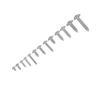 ZASCHMOY Vis de Taraudage en Acier Inoxydable Ensemble d'assortiment avec Tête Plate pour une Utilisation Multiple - 180pcs M3 M4 M5 M6 Haute Résistant à la Force et Résistante à la