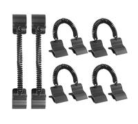 Zasdvn Agraffes de Bâche de Piscine 6 Pièces,Fixation pour Couverture De Piscine | Kit De Serrage Sécurisé pour Tuyau Spa Et Jardin Hivernal