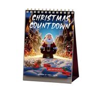 Zasdvn Calendrier de l'Avent compte à rebours - Décoration de table de 100 jours pour les occasions festives, Noël, Pâques