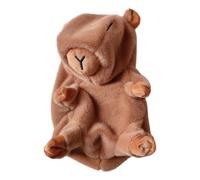 Zasdvn Capybara Peluche | Étui en Peluche Non rempli - Matériaux de Projet de Accessoires Doux pour travaux manuels pour Adolescents, Femmes, Adultes et