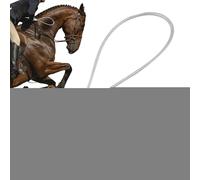 Zasdvn Cravache d'équitation avec poignée, accessoire de compétition pour spectacle de chevaux