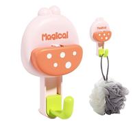 Zasdvn Crochet avec ventouse pour la douche | Portable et amovible ainsi que crochet réutilisable | Crochet de suspension avec ventouse | Pour l'intérieur, mur, cuisine, peignoir, serviettes, sacs