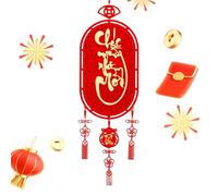 Zasdvn Décorations du Nouvel An Vietnamien 2025, Décorations de serpent, Décorations vietnamiennes pour les fêtes | 2025 Nouvel An Pendentif Printemps Nouvel An | Floqué