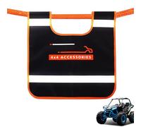 Zasdvn Drapeaux De Sécurité,Drapeau de Sécurité Réfléchissant Avertissement - Équipement De Secours, Signal Anti-Imperméable Pour Câble De Remorquage Camion Remorque Voiture Voyage Extérieur