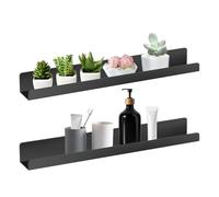 Zasdvn Étagère à Livres Magnétique pour Tableau Blanc | Étagère Magnétique Flottante en Métal pour Livres | Panneau d'Affichage Réutilisable en Acrylique, Organisateur Réfrigérateur pour Bureau Maison