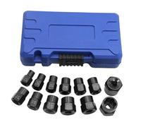 Zasdvn Extracteur de Boulons | Jeu d'Extracteurs de Boulons et Vis à 13 Pièces - Outils Ergonomiques Anti-Dérapants et Précis pour Déboulonnage Essieu Roue Mécanique Auto