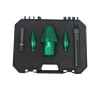 Zasdvn Fore Bois Perceuse Fendeuse,Vis Conique Robuste Pour Perceuse - Outils de Conduite à Cône Vis Amovible pour les Tâches d'Extérieur, de Ferme, d'Assemblage de Meubles, de Camping et de