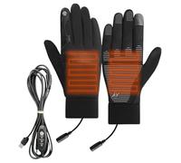 Zasdvn Gants Chauffants USB,Gants Thermiques Rechargeables Imperméables | Chauffage Mains Réglable pour Conduire Motocyclisme Travail Sport Jardinage