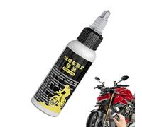 Zasdvn Huile d'entretien de circuit d'huile lubrifiante pour circulation, huile grasse silicone 50 ml, huile lubrifiante pour fourche, accessoires de moto, huile anti-rouille polyvalente avec longue