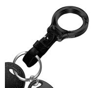 Zasdvn Porte-clés à mousqueton - Accessoire de mode élégant - Portable - Pour papa, adolescent, adulte, homme, femme, activités de plein air, escalade, voyage, pêche, Noir , Siehe Beschreibung