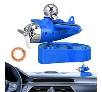 Zasdvn Rafraîchisseur d'Air Automobile à Longue Durée, Purificateur d'Air Solaire pour Véhicules et Avion, Parfum D'aromatherapie Décor D'intérieur Véhicule Pour Noël Et Anniversaire, Idéal Pour Auto