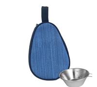 Zasdvn Sac De Rangement pour Ustensiles De Camping - Poche Portable De Plein Air À Fermeture Éclair Grande Capacité pour Ustensiles - Sac De Rangement pour De Camping Et Voyage,pour