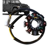 Zasdvn Stator Bobine d'allumage - Pièce de rechange précise et durable - Bobine d'allumage de moto - Pour les motocyclistes, les réparations de moteur, les amateurs de sport - Entretien régulier