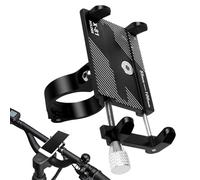 Zasdvn Support de téléphone Portable pour Guidon - en d'aluminium - Support de Smartphone de Moto - Accessoire de Sport pour la Navigation, Les appels et l'enregistrement vidéo GPS