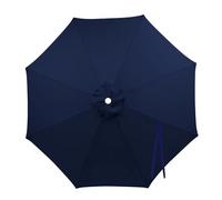 ZASEZOD Toile de Rechange pour Parasol, Auvent de Remplacement 6/8 Baleines, Housse de Parasol Déporté Extérieur Jardin Cour Plage Piscine, Toile Épaisse Solide Imperméable UV(A14,300 cm/6 Ribs)