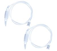 Zasiene Tuyau Alimentaire 2 Pièces Syphon Filter Main Siphon Filtre Doux Siphon Cuisine Vin Bière Kit Brassage