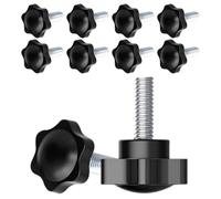 Zasjon 10 Pièces Écrou à Poignée, étoile Vis M8 x 20mm