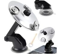 Zasjon Mini Cymbale Voiture, Air Drum, Cymbale Batterie, Car Crash Cymbals Air Vent, Accessoires Voiture, Adaptée à Tous les Types de VéHicules, Cadeau pour les Amateurs de Musique