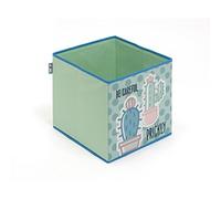 ZASKA ZK50038 Boîte de Rangement aux Motifs Cactus 31 x 31 cm