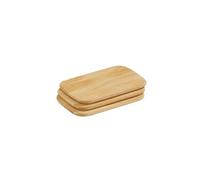 Zassenhaus 50004 petit-déjeuner gum arbre en bois (lot de 3)