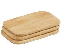 Zassenhaus Planches à découper – Ensemble 3 pièces, bois marron, 9 x 12 x 16 cm