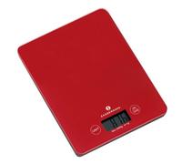 Zassenhaus 073218 Balance de Cuisine Rouge 21,5 x 16,5 x 2 cm