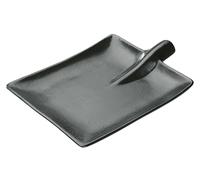 ZASSENHAUS Assiette à steak/à servir Worker carrée 25x18cm