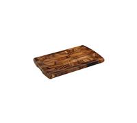 Zassenhaus Billot en bois de bout d'acacia marron 40 x 25 x 3 cm