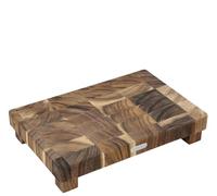 Zassenhaus Bloc à découper en acacia — pieds antidérapants 45 x 30 x 8,5 cm
