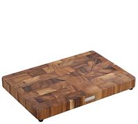Zassenhaus Bloc à découper en bois d'acacia durable de couleur marron foncé, dimensions : 45 cm x 30 cm x 4,5 cm, 055481