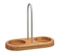 Zassenhaus Moulin à 0000036060 Soucoupe avec poignée en Bois d'olivier, Acier Inoxydable, Marron 15 x 10 x 8 cm