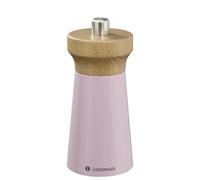 Zassenhaus Moulin à sel WESTERLAND Lotus | Bois de hêtre laqué | Tête de moulin en bois de hêtre | Avec broyeur en céramique haute performance réglable en continu | Moulin à épices pour sel | 12 cm, Ø