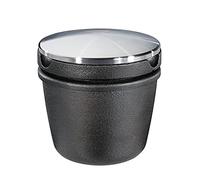 Zassenhaus Râpe à épices en fonte avec compartiment de rangement pratique, couvercle en acier inoxydable 076134
