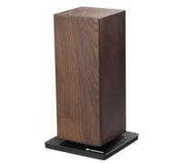 Zassenhaus SPIN Bloc à couteaux magnétique pour 8 couteaux - Porte-couteaux en bois magnétique - Utilisable multi-côtés - Rotatif - Pour couteaux à viande, hachoir et plus encore - 13 × 13 × 25,5 cm -