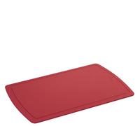 Zassenhaus Tapis de découpe Premium Line en polyuréthane rouge, 42 x 27,5 cm, flexible et indéformable, résistant aux températures jusqu'à 150 °C, robuste, convient pour tous les travaux de cuisine