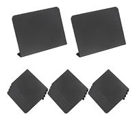Zasvec Mini Ardoise Craie 15 Pièces Ardoise Plastique Mini Tableau Noir Tableau Craie Plan de Table Mariage Petits Tableaux pour L’écriture 100x75mm pour Mariages, Fêtes, Table et Price Tag