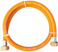 ZaTeChS Propan Butan Tuyau de gaz 100cm (1m) | 30 Bar | Ø6.3mm | 21.8" Pouces LKS Raccordement a rapidevec raccord | jusqu'à -30°C | Flexible | Pantalon | pour Le Camping, Les barbecues à gaz