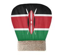 Zathe Lit pour chat - Sac de couchage pour chat d'intérieur - Drapeau du pays africain Kenya - Tunnel moelleux - Cachette - Pour temps froid - Auto-chauffant - Doux et sûr