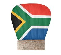 Zathe Panier pour chat d'intérieur avec drapeau de l'Afrique du Sud - Auto-chauffant - Doux